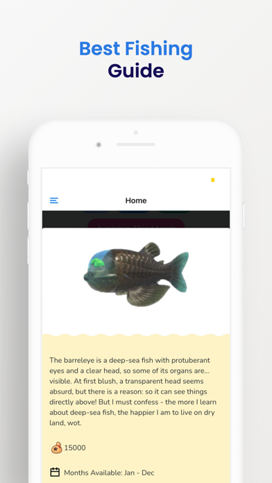 Fishing Spots App Screenshot