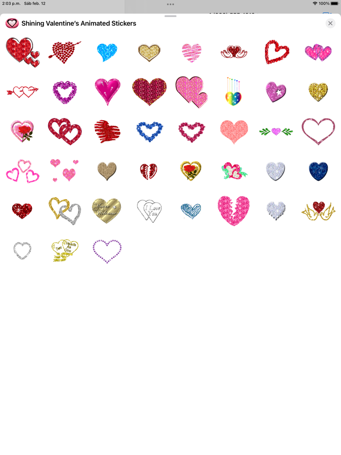 Shining Valentine’s Animated