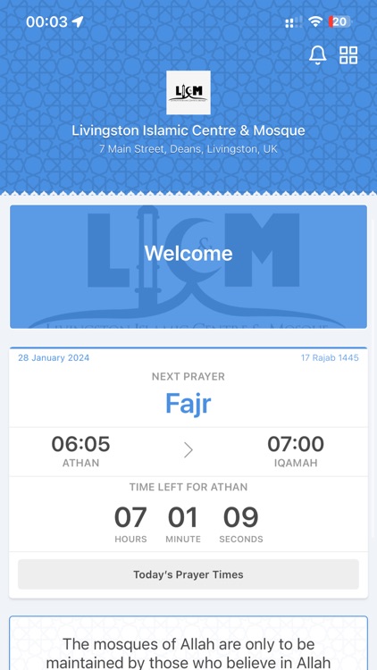 Livingston Islamic Centre