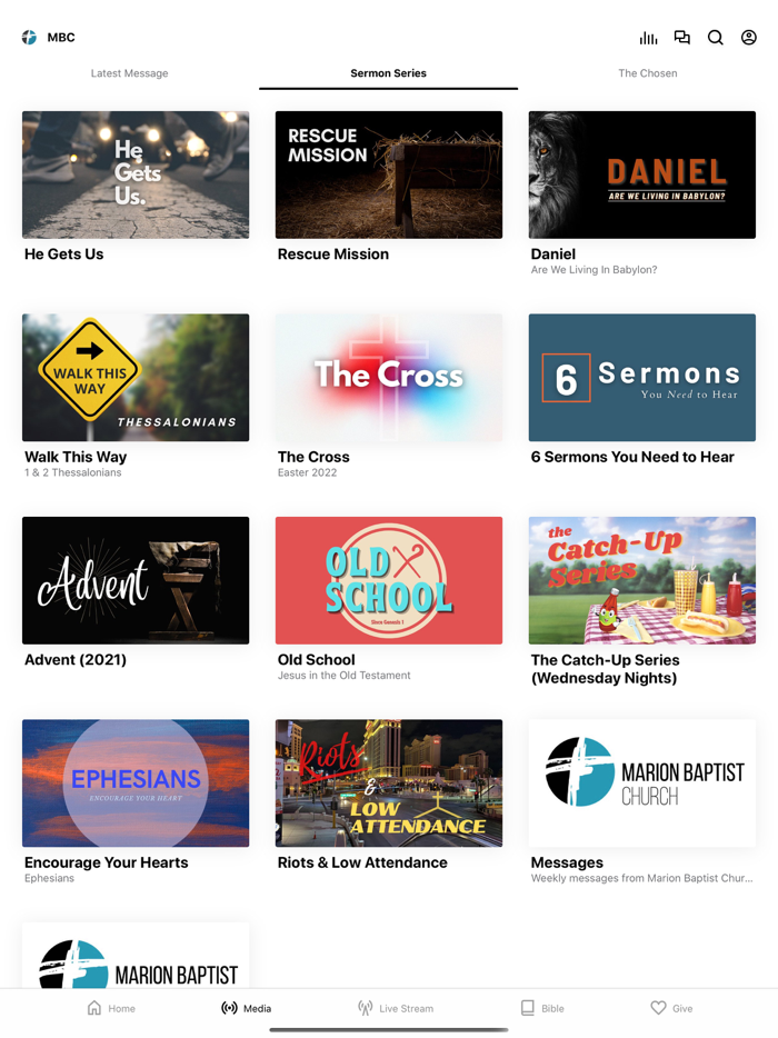 Marion Baptist Church SC