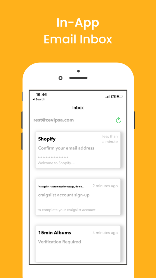 #3. MailVerified: Temporary Email (iOS) Podle: TECHOOK, LLC