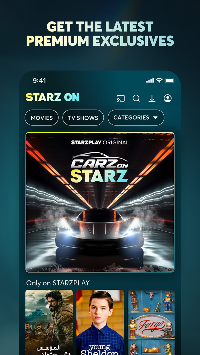 STARZ ON