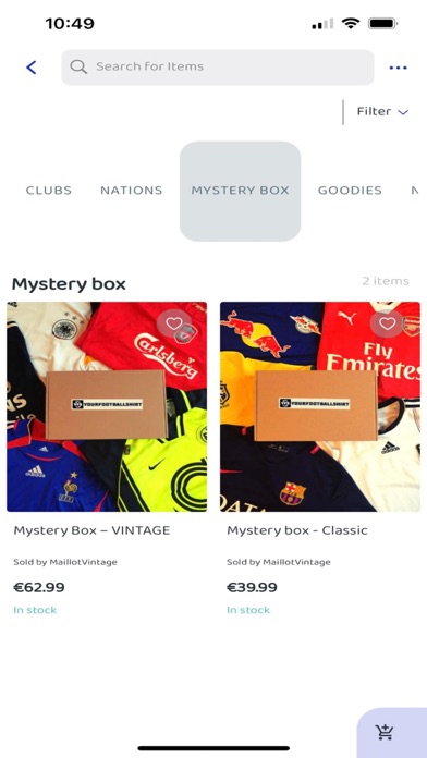 Your Football Shirt Screenshot