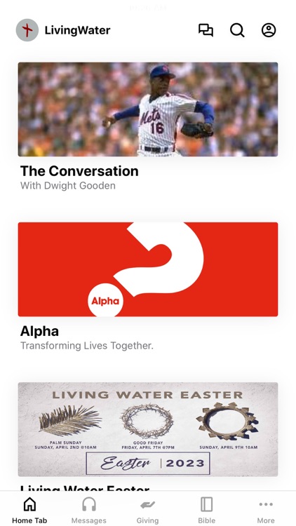 Living Water App