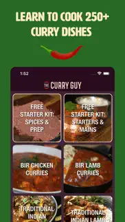 the curry guy - indian recipes iphone screenshot 1