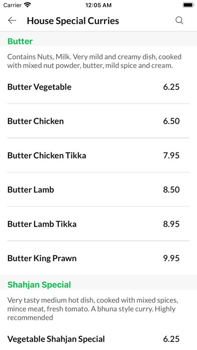 Spice Kitchen Albion Street Screenshot