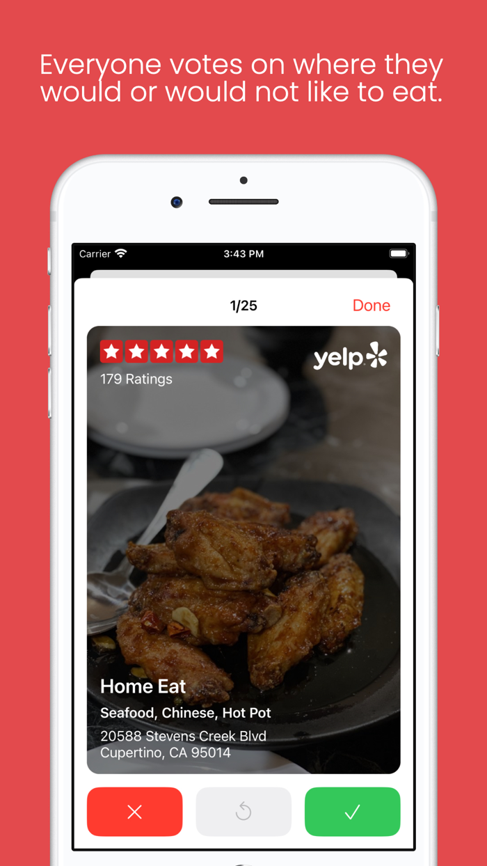 Joint Choose a Restaurant