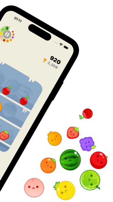 Fruit Game - Cute Fruit Puzzle Screenshot
