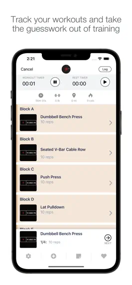 Game screenshot GARAGE GYM LLC hack