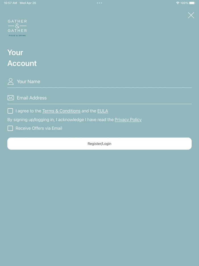 Food and Drink for RL