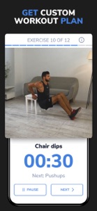 Workouts For Men: Gym & Home screenshot #5 for iPhone