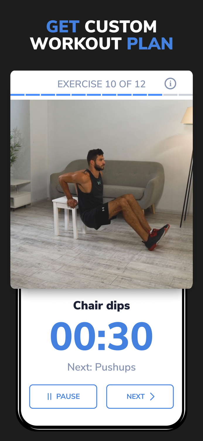 Workouts For Men Gym and Home