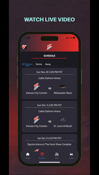 Kansas City Comets Screenshot