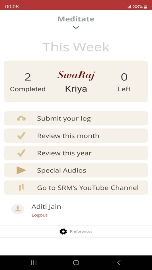 #3. SwaRaj Kriya (iOS) 由: Shrimad Rajchandra Mission, Delhi