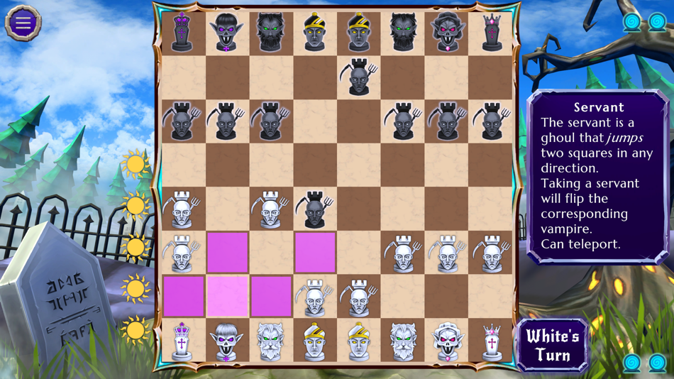 #2. Vampire Chess (iOS) 由: White Wizard Games