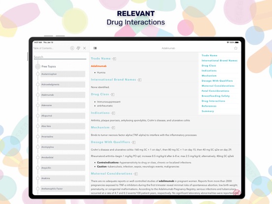 Screenshot #6 pour Drugs Pregnant Lactating Women