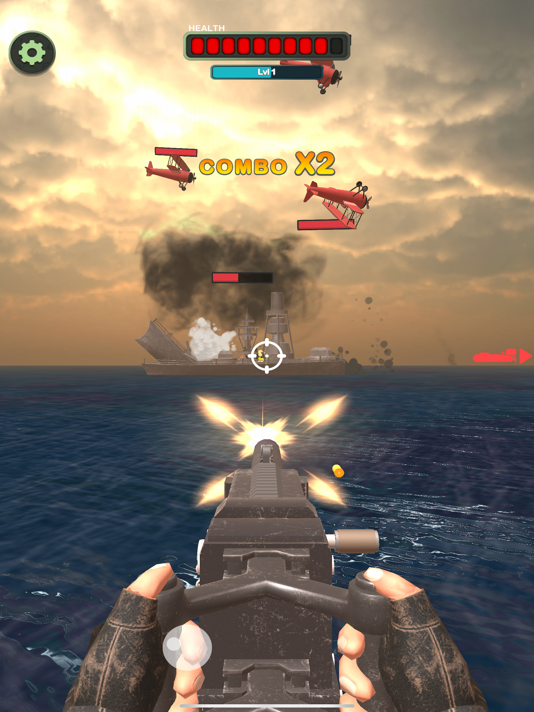 Anti Aircraft - Machine Gun screenshot 7