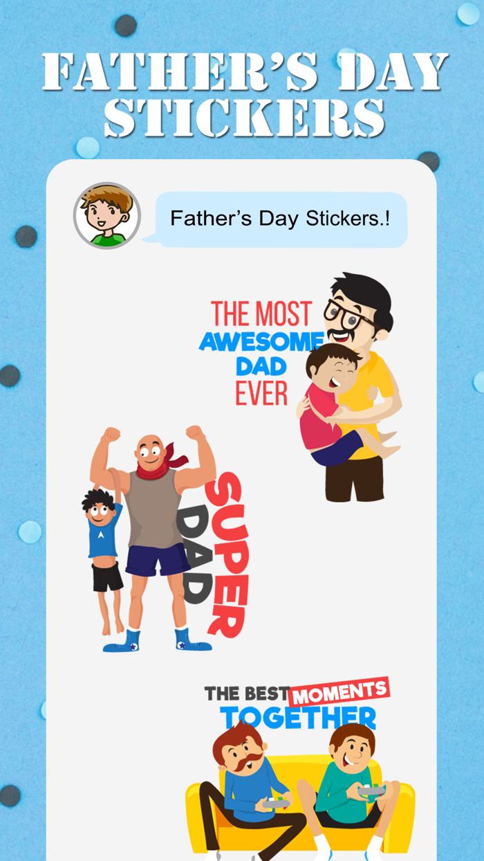 Father’s Day Stickers 2020