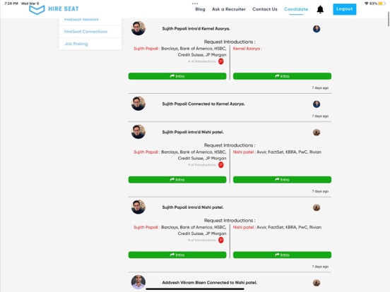 Screenshot #4 pour Hireseat