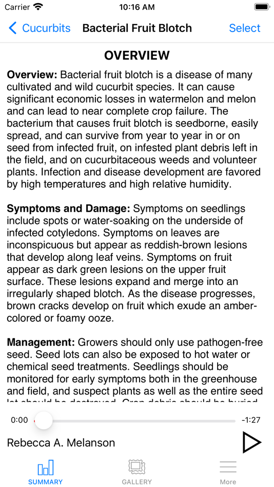 #4. MyIPM Vegetables (iOS) Podle: Charles T. Bargeron