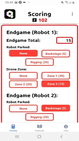 Game screenshot FTC CenterStage Scorer & Rules apk