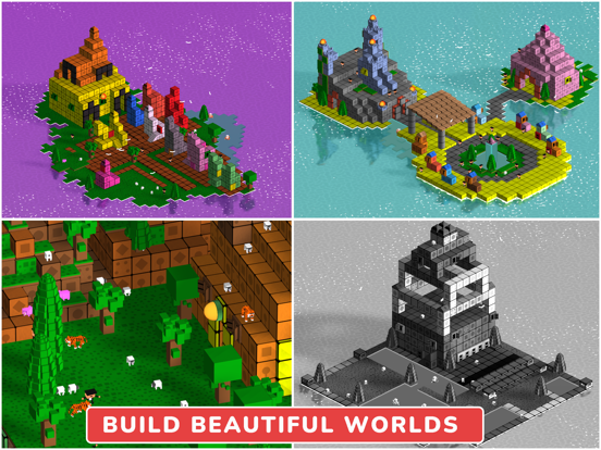 Blox 3D World Creator iPad app afbeelding 1