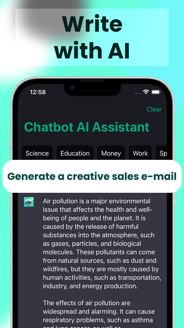 AI Keyboard Assistant Chat Bot