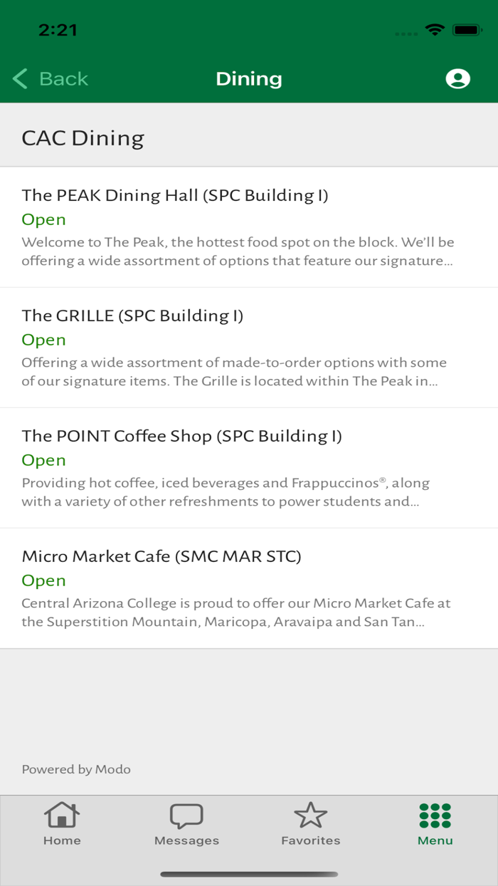 Central Arizona College