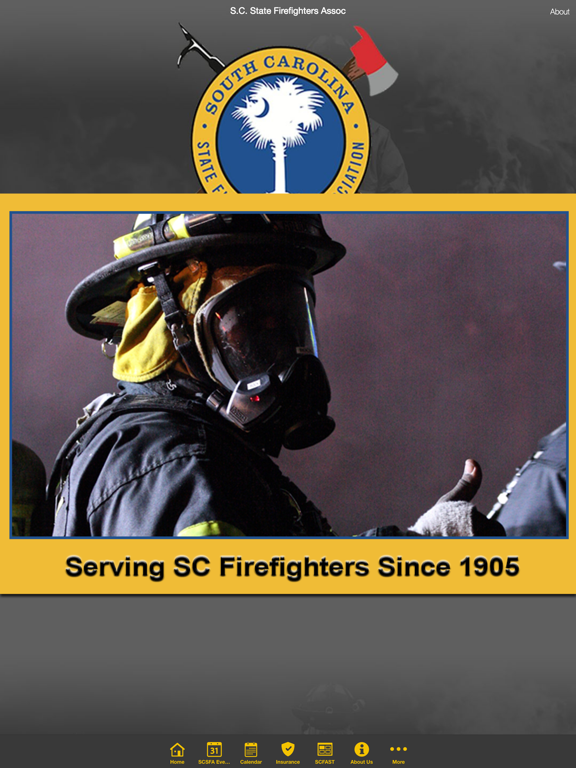 S.C. State Firefighters Assoc iPad screenshot 1 - Business app