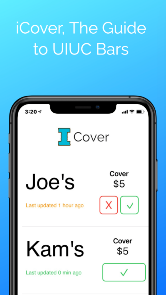 ICover  Live UIUC Bar Covers