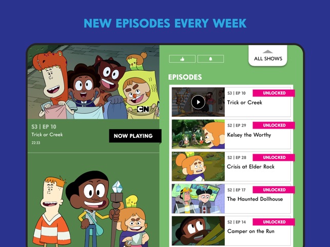 Cartoon Network - Stream hundreds of episodes of your favorite Cartoon  Network shows FOR FREE! Watch now on the CN App! 👉cartn.co/CNapp New  unlocked episodes are available until April 28th!