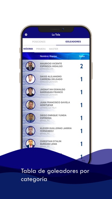 Liga La Tola Screenshot