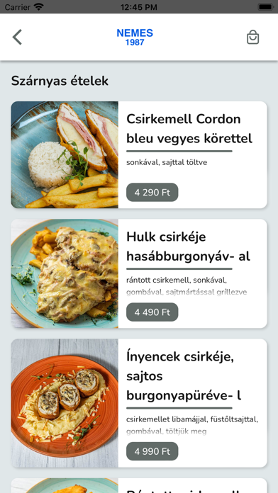 Nemes Vendéglő Screenshot