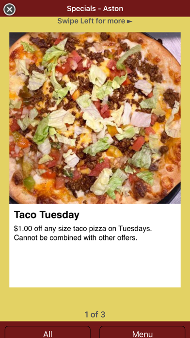 Cocco’s Pizza Aston Screenshot