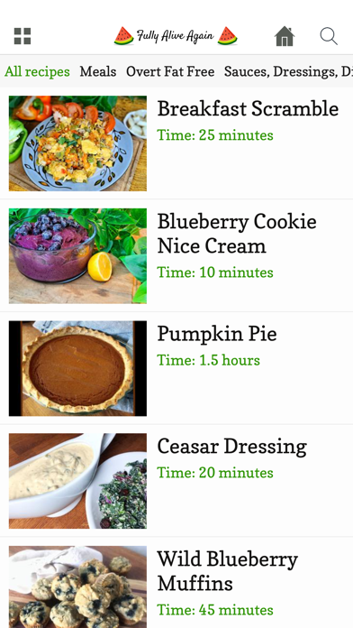 Fully Alive Again:  MM Recipes Screenshot