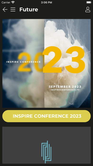 Inspire Church Events Screenshot