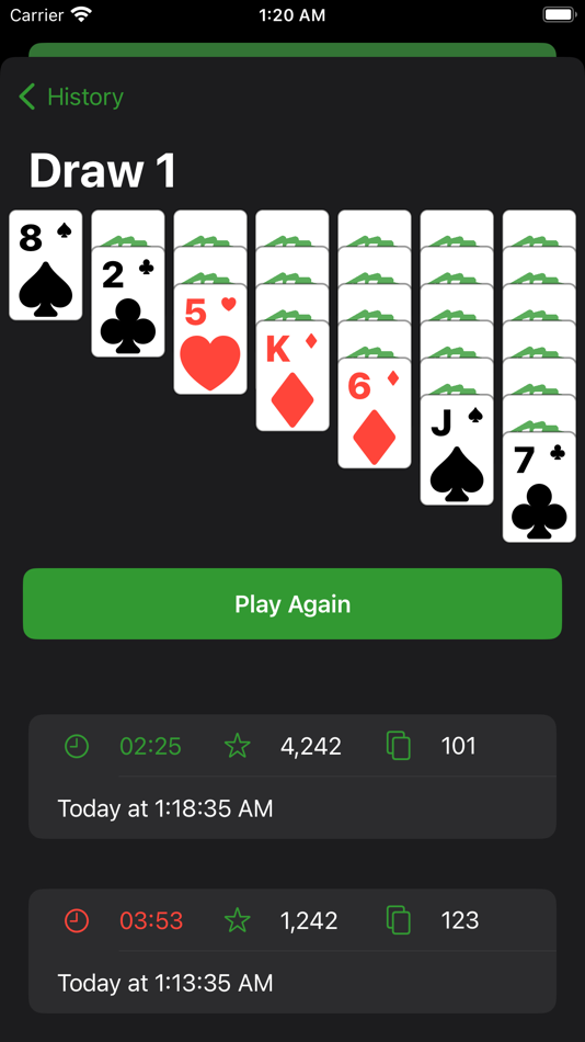 #5. The Solitaire App (iOS) 게시자: Tevfik Yucek