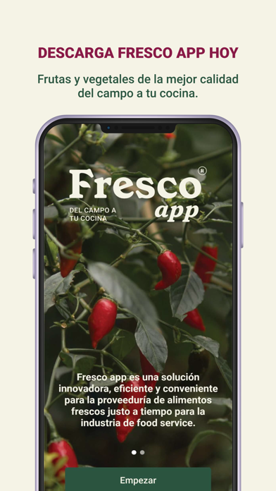 Frescoapp Ecuador Screenshot