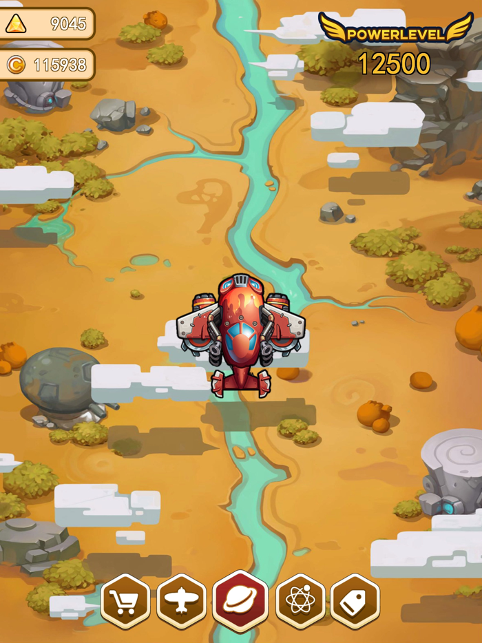 Galaxy Plane Shooting