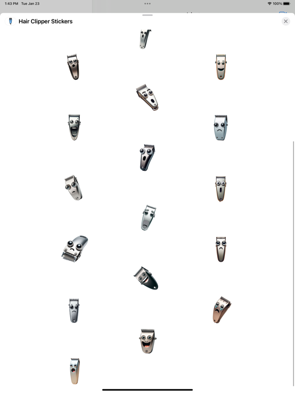 Screenshot #5 pour Hair Clipper Stickers
