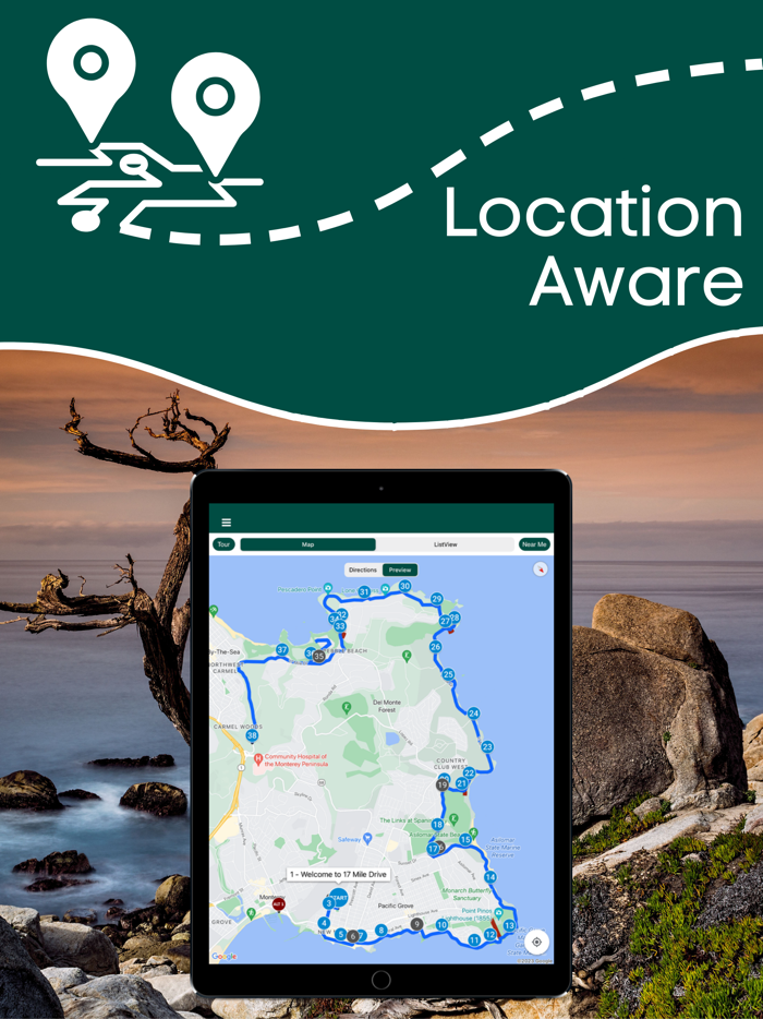 17 Mile Drive Audio Tour Guide