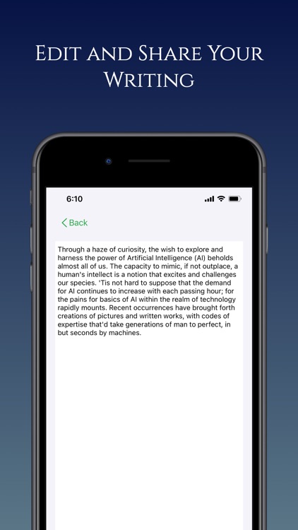 AI Author : Write like Writers screenshot-3