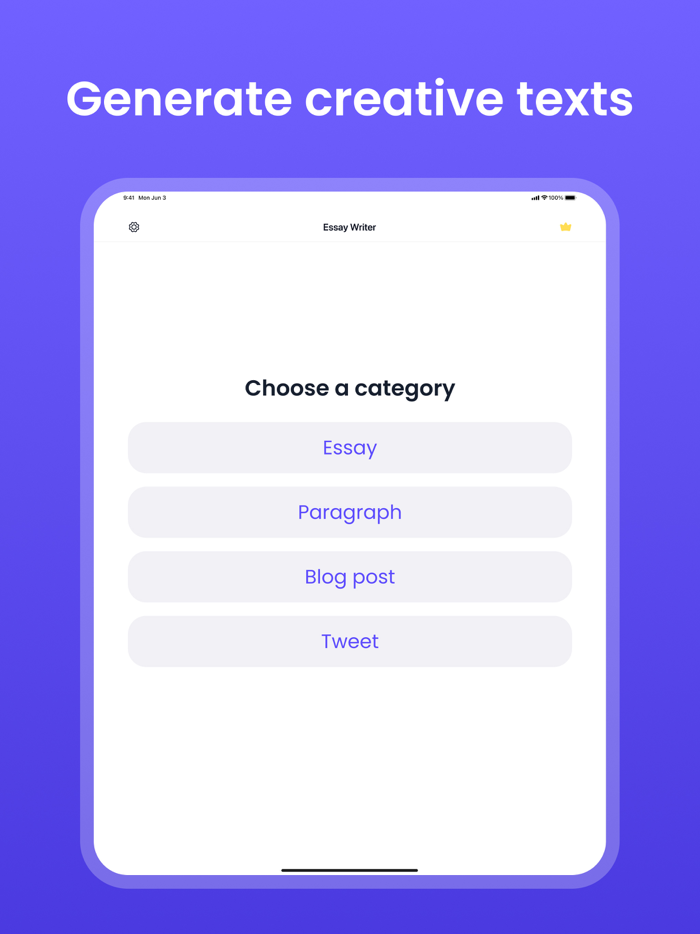 Essay Writer - AI Helper