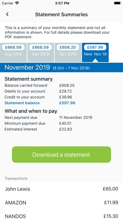 Vanquis screenshot-4