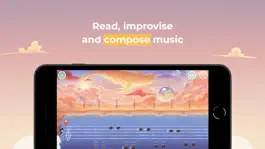 Game screenshot TunyStones Guitar - read music apk