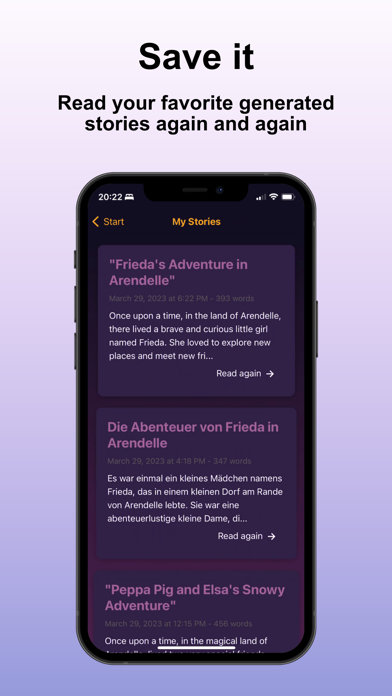 Unique Bedtime Stories Screenshot