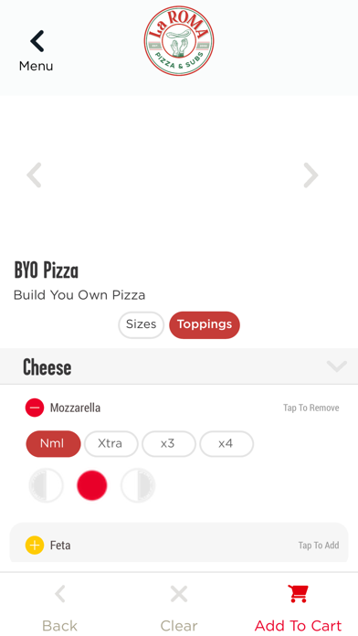 La Roma Pizza & Subs Screenshot