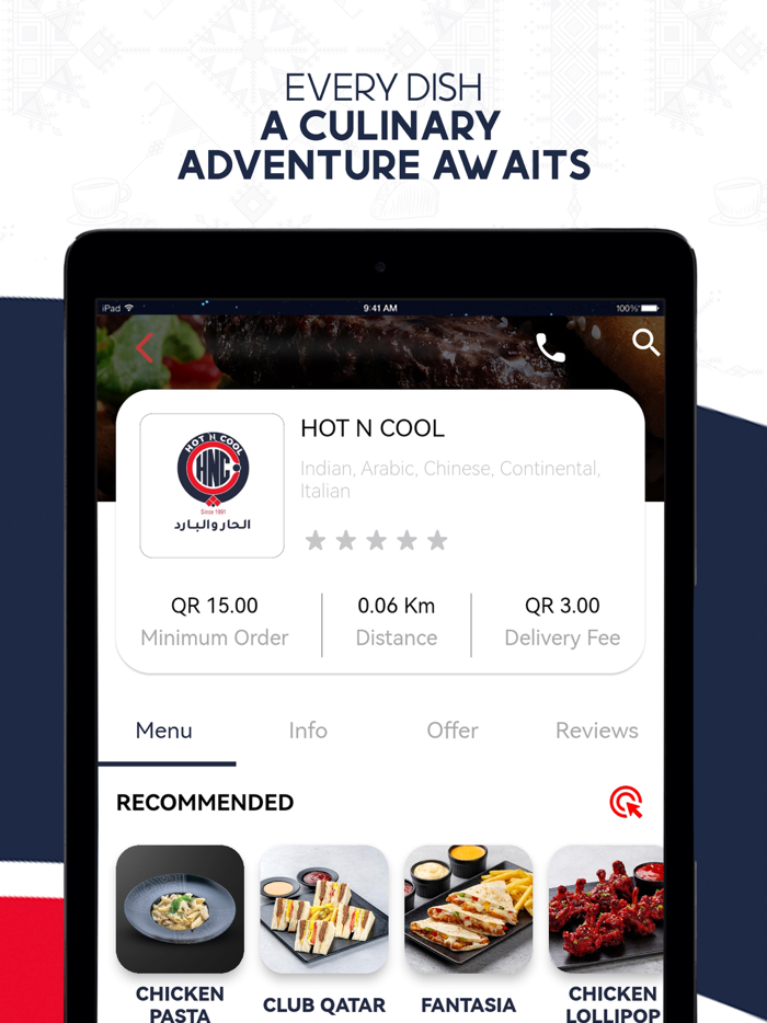 HOT N COOL - Food Delivery