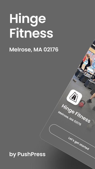 Hinge Fitness Screenshot