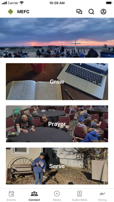 Minden Evangelical Screenshot